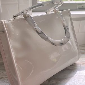 Neiman Marcus patent leather purse